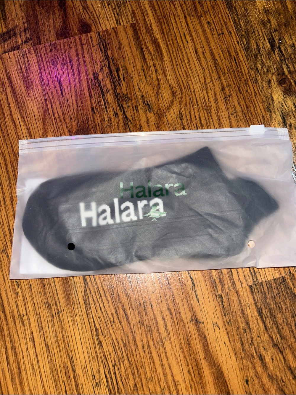 HALARA Black Low-Cut Athletic Socks Logo C1.RBk.
